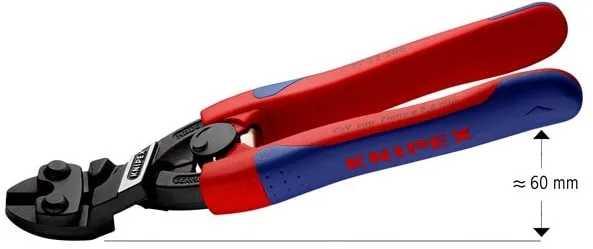 KNIPEX cobolt® sort atramentert 200 mm, 71 22 200
