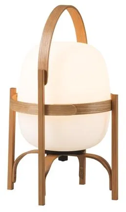 Santa & Cole Cestita Batería Transportabel Lampe Hvit Plast