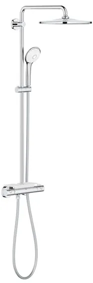 Grohe Euphoria 310 dusjsystem med termostat for vegg, krom