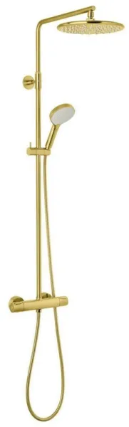 Damixa Silhouet dusjsystem, børstet messing