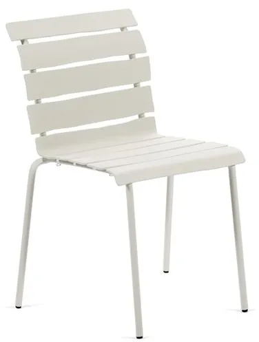 Valerie Objects Aligned Utendørs Spisestol Hvit