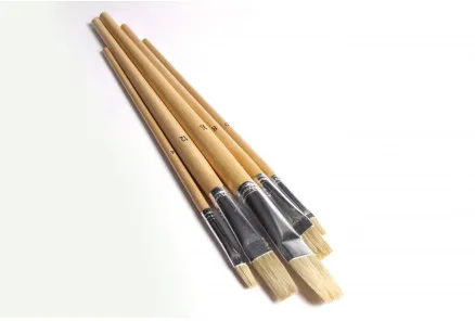 Artino Malerpensler/Kunstnerpenselsett Flate Ass. størrelser - 5 stk