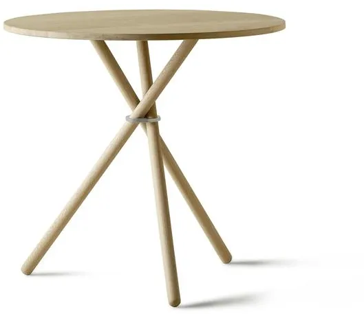 Eberhart Aldric Cafébord Ø80 Lys Eik